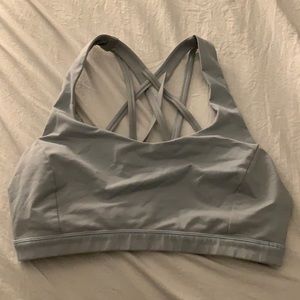 Lululemon Free to Be Serene Bra, Size 8, light blue